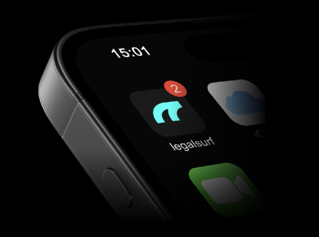 App mobile de LegalSurf